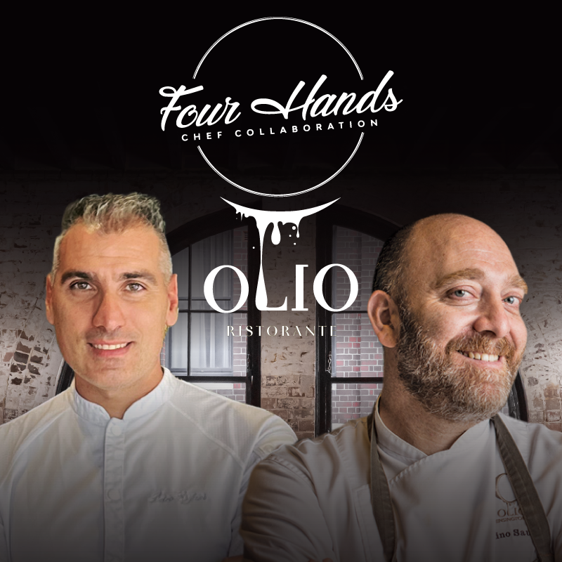 Olio Lino Sauro Pietro Epifani Four Hands Dinner